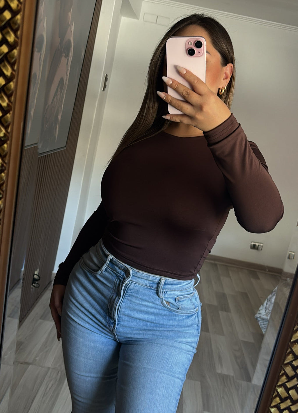 Crop dupe zara largo!🤎✨