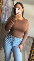 Crop dupe zara largo!🤎✨